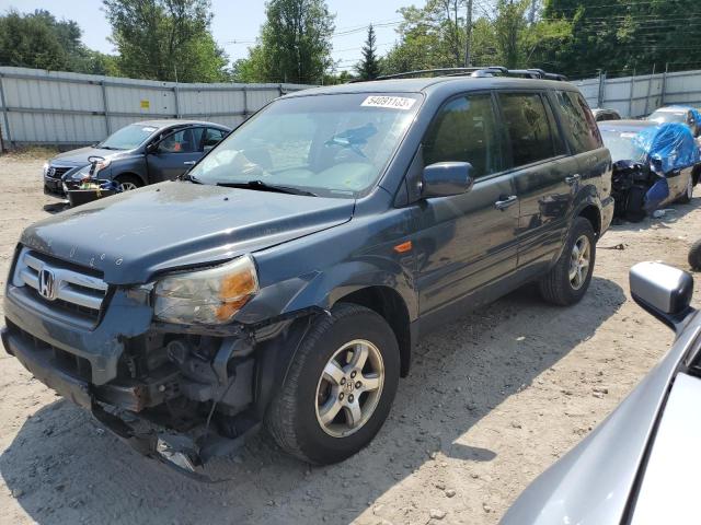 HONDA PILOT EX 2006 with VIN 2HKYF18686H505957 - Photo from auction