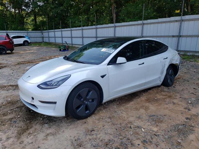 TESLA MODEL 3 2021 with VIN 5YJ3E1EA5MF861297 - Photo from auction