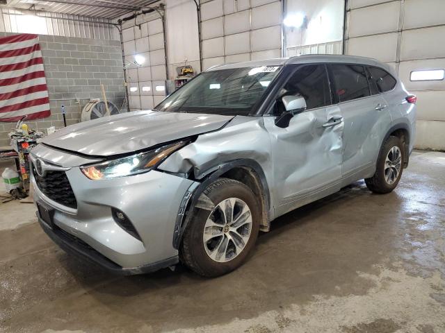 TOYOTA HIGHLANDER 2021 with VIN 5TDGZRBH4MS555760 - Photo from auction
