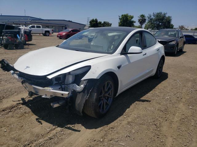TESLA MODEL 3 2022 with VIN 5YJ3E1EB0NF139102 - Photo from auction