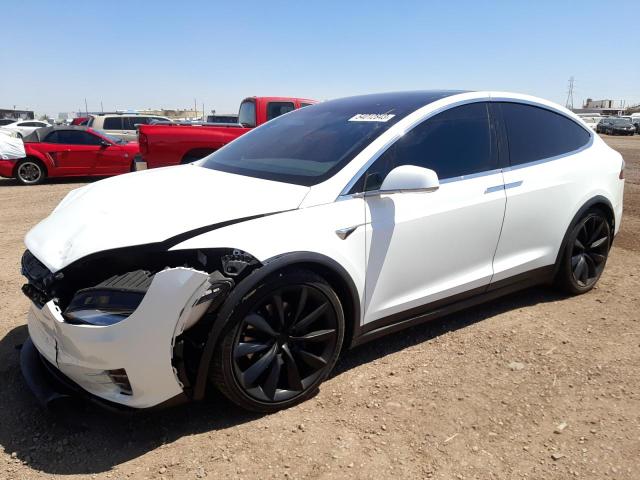 TESLA MODEL X 2018 with VIN 5YJXCAE21JF112766 - Photo from auction