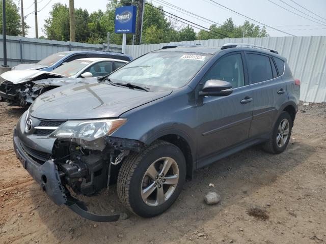 TOYOTA RAV4 XLE 2015 with VIN JTMRFREV0FD153266 - Photo from auction