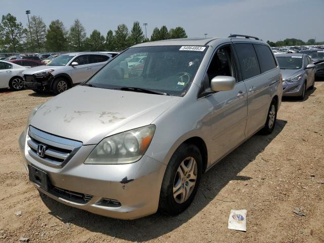 HONDA ODYSSEY EX 2005 with VIN 5FNRL38735B126332 - Photo from auction