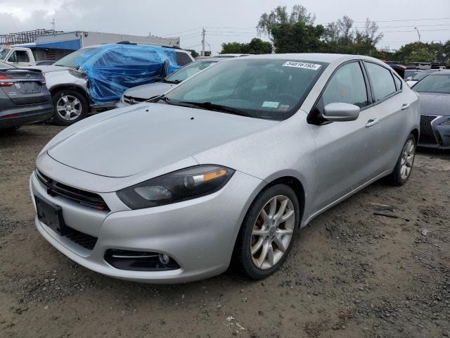 DODGE DART SXT 2013 with VIN 1C3CDFBA1DD299110 - Photo from auction
