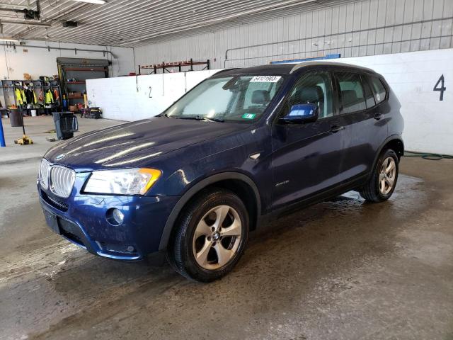 BMW X3 XDRIVE2 2011 with VIN 5UXWX5C53BL708155 - Photo from auction