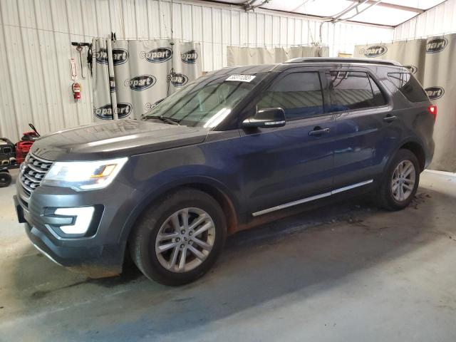 FORD EXPLORER X 2016 with VIN 1FM5K7DH3GGC32842 - Photo from auction