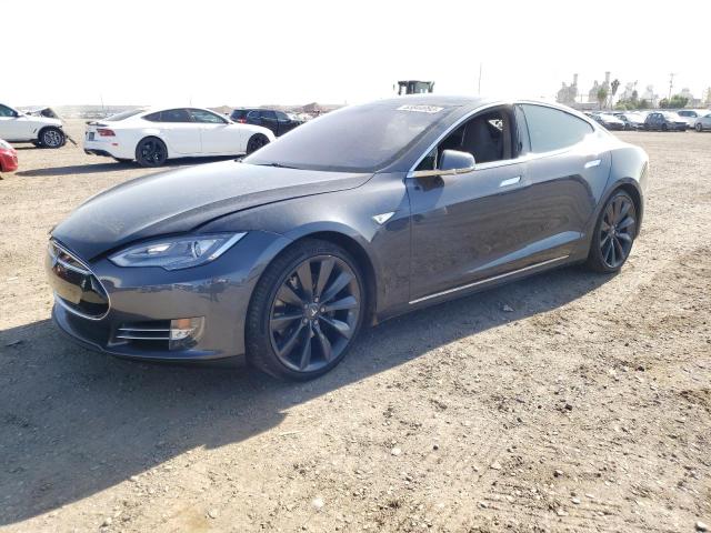 TESLA MODEL S 2014 with VIN 5YJSA1H14EFP52950 - Photo from auction
