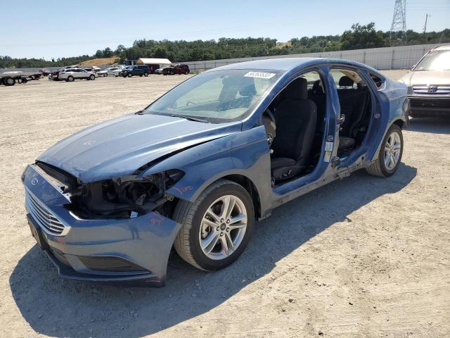FORD FUSION SE 2018 with VIN 3FA6P0LU0JR204468 - Photo from auction