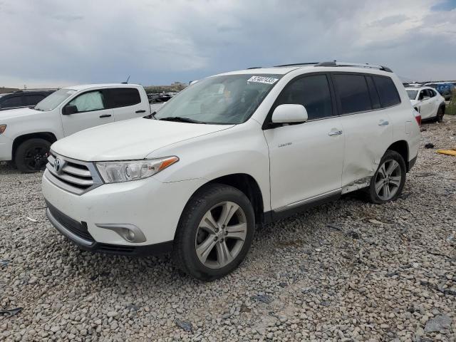 TOYOTA HIGHLANDER 2012 with VIN 5TDDK3EH3CS113664 - Photo from auction