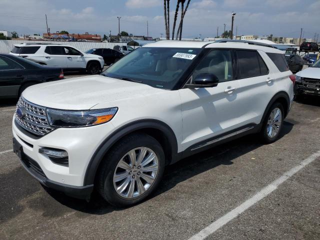 FORD EXPLORER L 2021 with VIN 1FMSK7FH3MGA40848 - Photo from auction