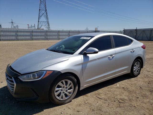 HYUNDAI ELANTRA SE 2017 with VIN 5NPD74LF0HH201447 - Photo from auction