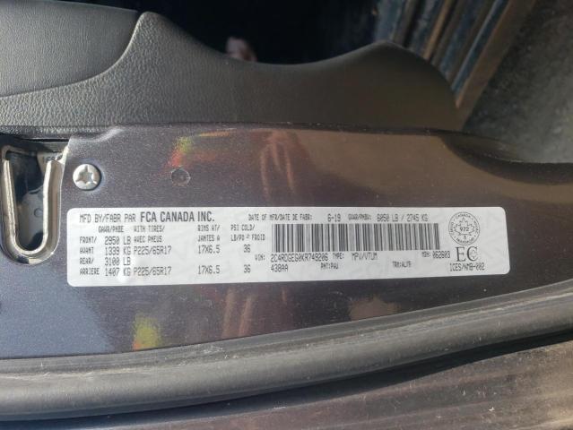 Photo 14 from auction – 2019 DODGE GRAND CARA with VIN 2C4RDGEG0KR749206