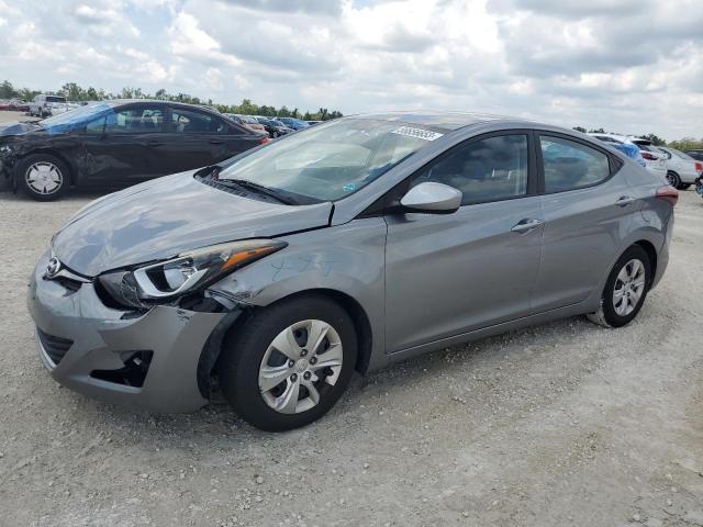 HYUNDAI ELANTRA SE 2016 with VIN KMHDH4AE0GU504459 - Photo from auction