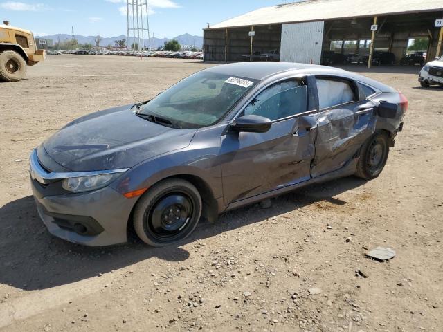 HONDA CIVIC LX 2016 with VIN 19XFC2F51GE080782 - Photo from auction