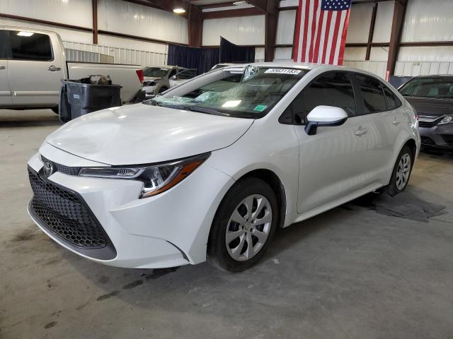 TOYOTA COROLLA LE 2022 with VIN 5YFEPMAE8NP287846 - Photo from auction