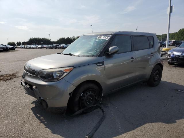 KIA SOUL 2014 with VIN KNDJN2A2XE7036181 - Photo from auction