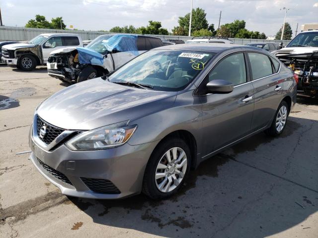 NISSAN SENTRA S 2016 with VIN 3N1AB7AP1GY229034 - Photo from auction