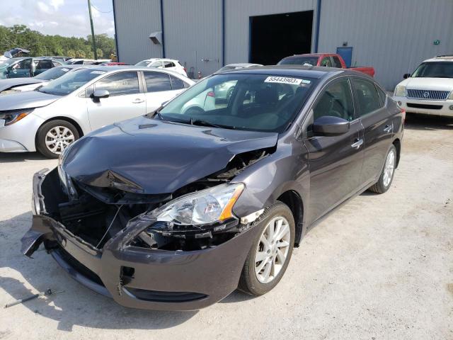 NISSAN SENTRA S 2015 with VIN 3N1AB7AP2FY284736 - Photo from auction