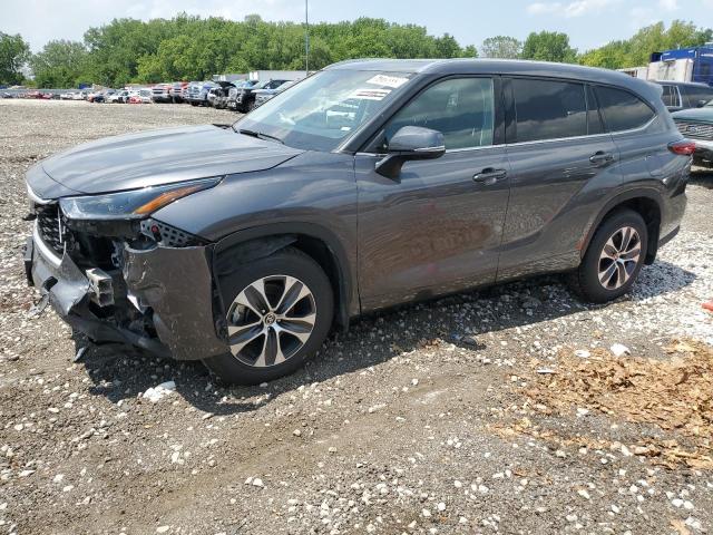 TOYOTA HIGHLANDER 2021 with VIN 5TDGZRBH3MS545396 - Photo from auction
