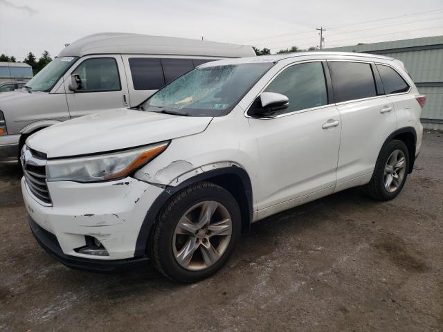 TOYOTA HIGHLANDER 2015 with VIN 5TDDKRFH9FS107616 - Photo from auction