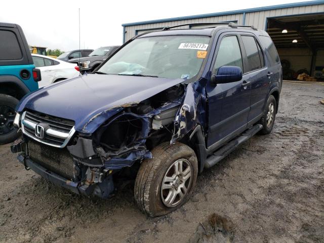 HONDA CR-V EX 2004 with VIN JHLRD78834C031054 - Photo from auction