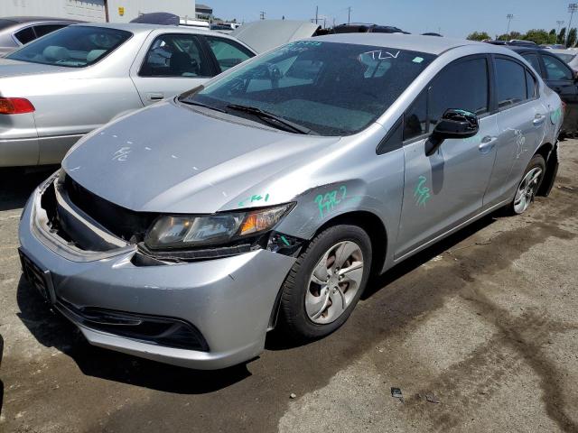 HONDA CIVIC LX 2013 with VIN 19XFB2F54DE245111 - Photo from auction