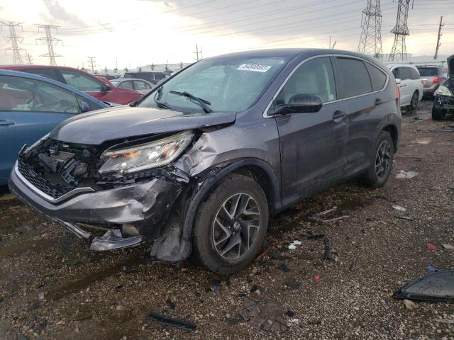 HONDA CR-V SE 2016 with VIN 2HKRM3H45GH519501 - Photo from auction