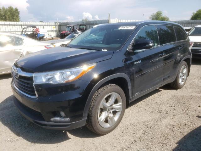 TOYOTA HIGHLANDER 2016 with VIN 5TDDCRFH8GS017646 - Photo from auction