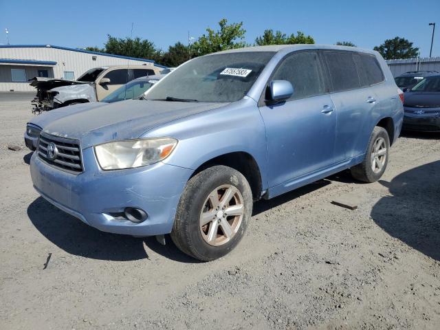 TOYOTA HIGHLANDER 2008 with VIN JTEES41A982051703 - Photo from auction