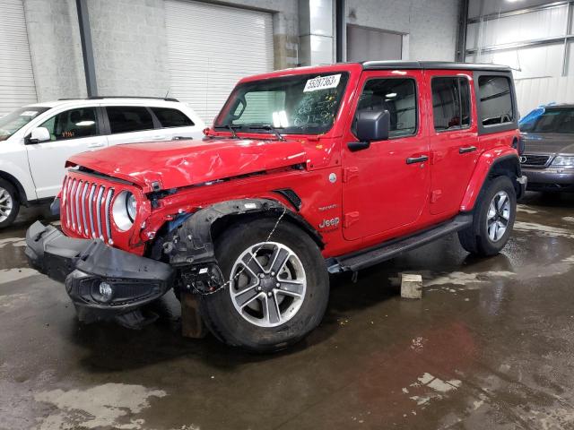 JEEP WRANGLER U 2018 with VIN 1C4HJXEG4JW174795 - Photo from auction