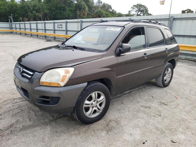KIA SPORTAGE E 2008 with VIN KNDJF723987473160 - Photo from auction