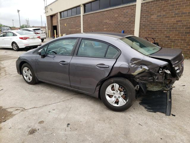 Photo 2 from auction – 2014 HONDA CIVIC LX with VIN 19XFB2F58EE005772