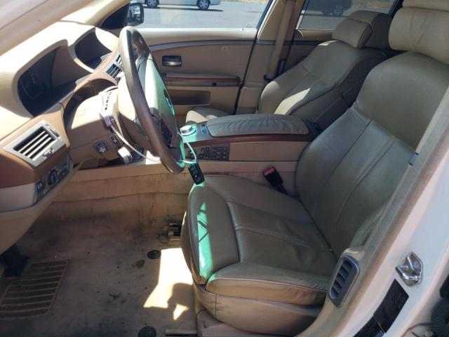 Photo 7 from auction – 2002 BMW 745 I with VIN WBAGL63472DP56117