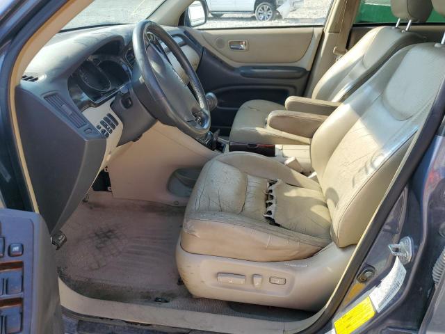 Photo 7 from auction – 2002 TOYOTA HIGHLANDER with VIN JTEHF21A820072003