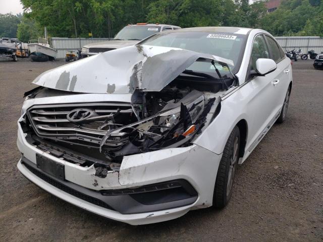 HYUNDAI SONATA SPO 2016 with VIN 5NPE34AF7GH287776 - Photo from auction