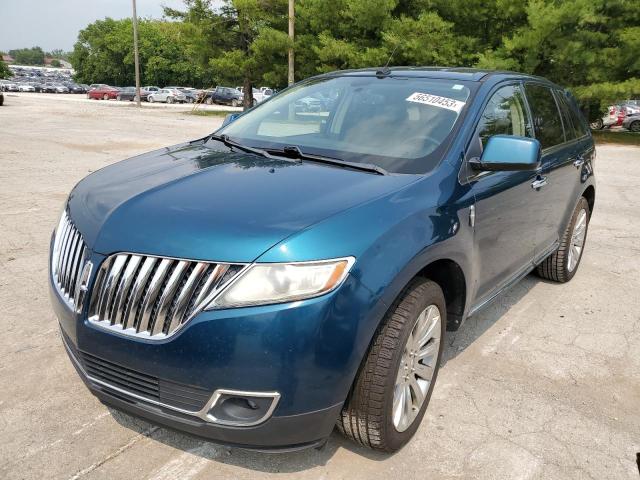 LINCOLN MKX 2011 with VIN 2LMDJ6JKXBBJ01551 - Photo from auction
