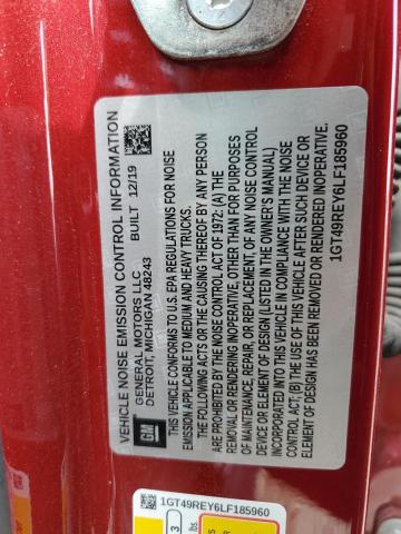 Photo 14 from auction – 2020 GMC SIERRA K25 with VIN 1GT49REY6LF185960
