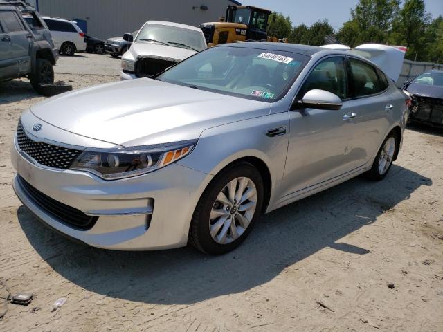 KIA OPTIMA EX 2016 with VIN 5XXGU4L30GG029488 - Photo from auction