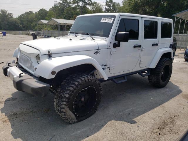 JEEP WRANGLER U 2015 with VIN 1C4BJWEGXFL578855 - Photo from auction