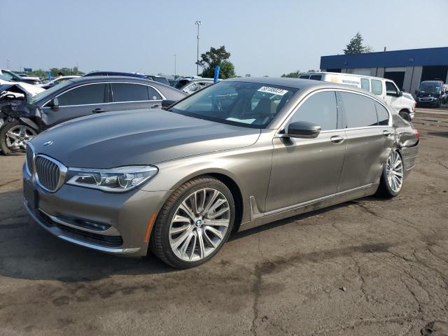 BMW 750 2018 with VIN WBA7F2C53JG424052 - Photo from auction