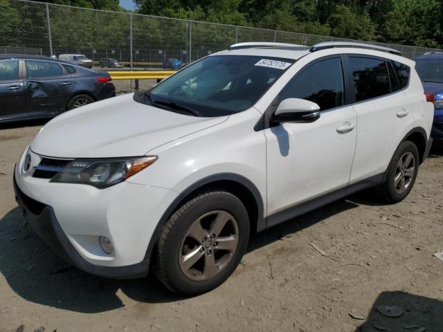 TOYOTA RAV4 XLE 2015 with VIN JTMRFREV9FD109072 - Photo from auction