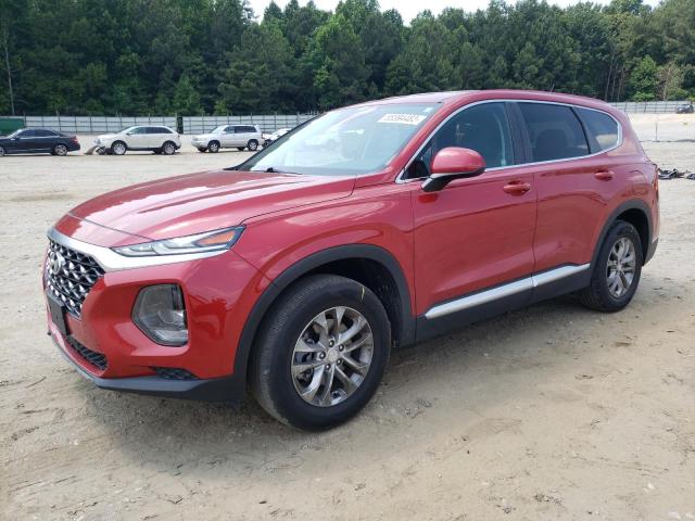 HYUNDAI SANTA FE S 2019 with VIN 5NMS2CAD9KH095943 - Photo from auction