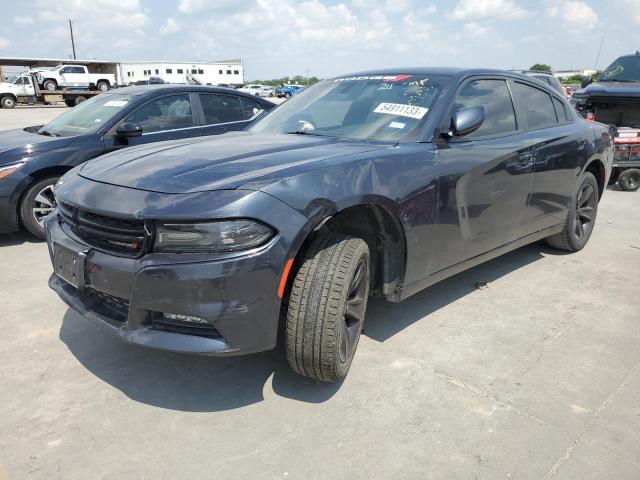 DODGE CHARGER SX 2016 with VIN 2C3CDXHG1GH154402 - Photo from auction