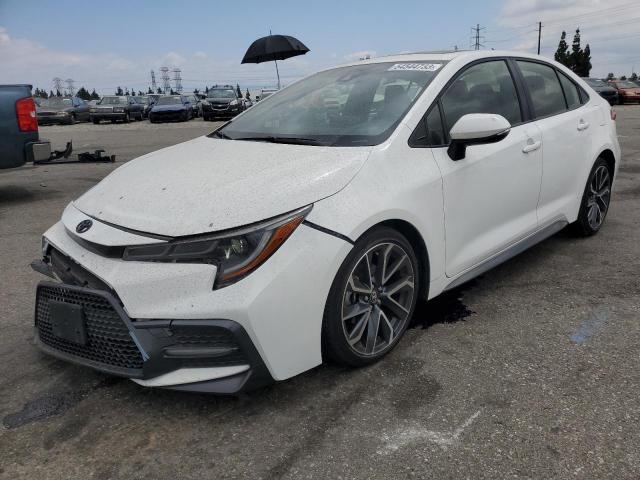 TOYOTA COROLLA SE 2022 with VIN JTDP4MCE0N3507536 - Photo from auction