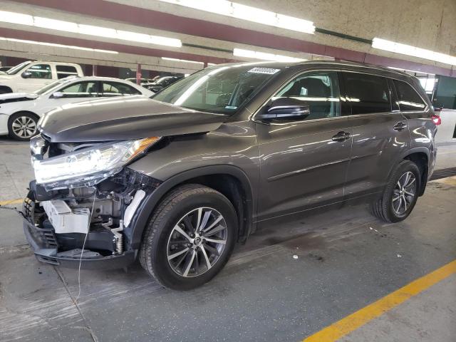 TOYOTA HIGHLANDER 2018 with VIN 5TDJZRFH9JS836237 - Photo from auction