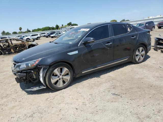 KIA OPTIMA HYB 2014 with VIN KNAGN4AD3E5063254 - Photo from auction