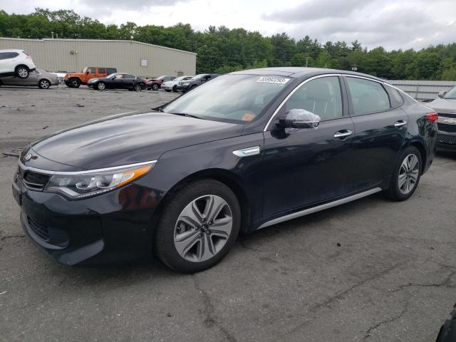 KIA OPTIMA HYB 2017 with VIN KNAGU4LE4H5012830 - Photo from auction