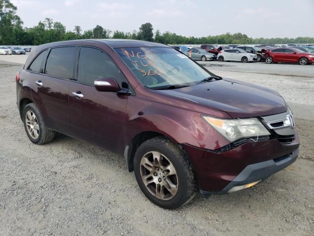 Photo 4 from auction – 2007 ACURA MDX TECHNO with VIN 2HNYD283X7H544085