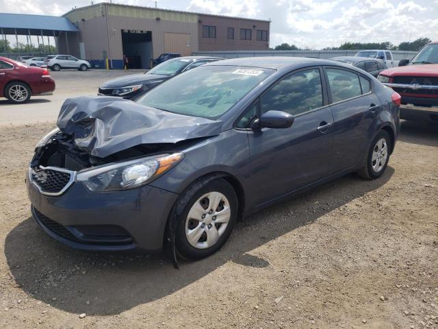 KIA FORTE LX 2016 with VIN KNAFK4A61G5568234 - Photo from auction