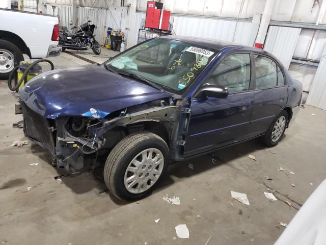 Photo 1 from auction – 2004 HONDA CIVIC LX with VIN 2HGES16664H559248